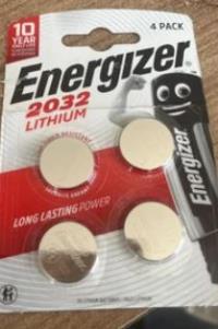 Energizer LITHIUM CR2032 4 "LÜ PAKET 7638900450361